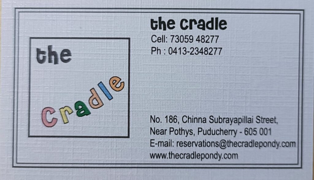 The Cradle card
